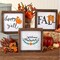 Fall Silk Screen Stencils Reusable Self Adhesive Chalk Mesh Stencils